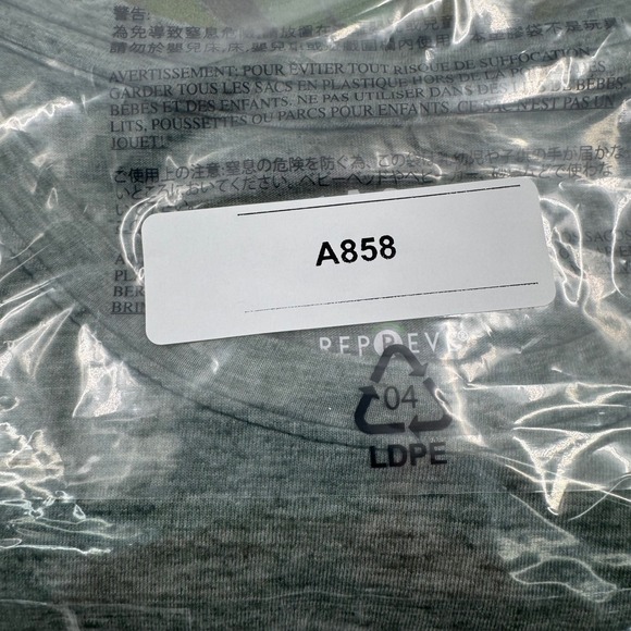 League Colorado Be Happy Graphic T-Shirt Mens Size L Short Sleeve Green - Picture 7 of 7